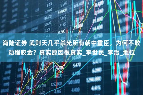 海陆证券 武则天几乎杀光所有朝中重臣，为何不敢动程咬金？真实原因很真实_李世民_李治_地位