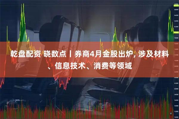 乾盘配资 晓数点丨券商4月金股出炉, 涉及材料、信息技术、消费等领域